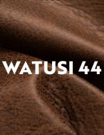 Relaxační křeslo ušák René tmavě hnědé Watusi