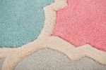 Ručně všívaný kusový koberec Illusion Rosella Pink/Blue - 120x170 cm