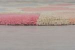 Ručně všívaný kusový koberec Illusion Rosella Pink/Blue - 80x150 cm