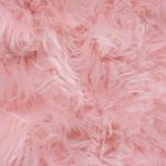 Kusový koberec Faux Fur Sheepskin Pink - 80x150 cm