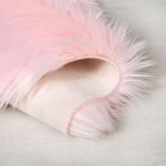 Kusový koberec Faux Fur Sheepskin Pink - 160x230 cm