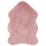 Kusový koberec Faux Fur Sheepskin Pink - 160x230 cm