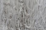 Kusový koberec Faux Fur Sheepskin Grey - 80x150 cm