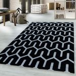 Kusový koberec Costa 3524 black - 140x200 cm