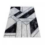 Kusový koberec Naxos 3817 silver - 80x250 cm