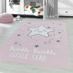 Dětský kusový koberec Play 2901 pink - 140x200 cm
