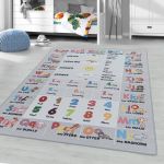 Dětský kusový koberec Play 2904 grey - 100x150 cm