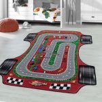 Dětský kusový koberec Play 2907 red - 140x200 cm