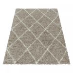 Kusový koberec Alvor Shaggy 3401 beige - 160x230 cm