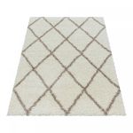 Kusový koberec Alvor Shaggy 3401 cream - 80x250 cm