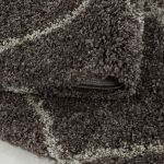 Kusový koberec Alvor Shaggy 3401 taupe - 240x340 cm