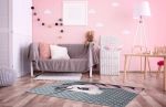 Dětský kusový koberec Kids 590 pink - 80x150 cm