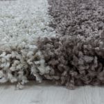 Kusový koberec Tango Shaggy 3101 taupe - 280x370 cm