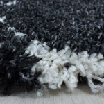 Kusový koberec Salsa Shaggy 3201 anthrazit - 80x250 cm