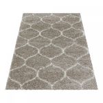Kusový koberec Salsa Shaggy 3201 beige - 80x250 cm
