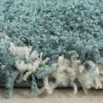 Kusový koberec Salsa Shaggy 3201 blue - 80x150 cm