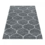 Kusový koberec Salsa Shaggy 3201 grey - 200x290 cm