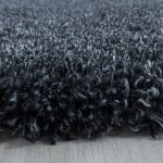 Kusový koberec Fluffy Shaggy 3500 anthrazit - 140x200 cm