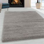 Kusový koberec Fluffy Shaggy 3500 beige - 140x200 cm