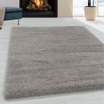 Kusový koberec Fluffy Shaggy 3500 beige - 120x170 cm