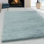 Kusový koberec Fluffy Shaggy 3500 blue - 80x250 cm