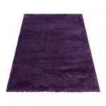 Kusový koberec Fluffy Shaggy 3500 lila - 280x370 cm