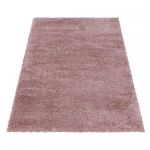 Kusový koberec Fluffy Shaggy 3500 rose - 140x200 cm