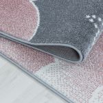 Dětský kusový koberec Funny 2101 pink - 120x170 cm