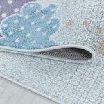 Dětský kusový koberec Lucky 3611 white - 80x150 cm