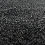 Kusový koberec Fluffy Shaggy 3500 grey kruh - 200x200 (průměr) kruh cm