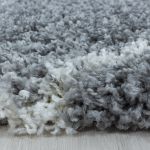 Kusový koberec Alvor Shaggy 3401 grey kruh - 160x160 (průměr) kruh cm