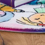 Dětský kusový koberec Juno 477 World Map kruh - 120x120 (průměr) kruh cm