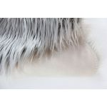 Kusový koberec Faux Fur Sheepskin Grey - 80x150 cm