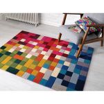 Ručně všívaný kusový koberec Illusion Lucea Multi - 160x230 cm