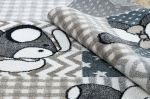 Dětský kusový koberec Fun Pets grey - 180x270 cm