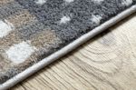 Dětský kusový koberec Fun Pets grey - 80x150 cm