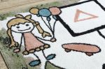 Dětský kusový koberec Fun Hop green - 160x220 cm