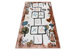 Dětský kusový koberec Fun Hop pink - 160x220 cm