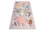Dětský kusový koberec Fun Forester beige - 120x170 cm