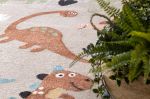 Dětský kusový koberec Fun Dino beige - 200x290 cm
