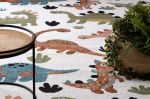 Dětský kusový koberec Fun Dino cream - 140x190 cm