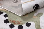 Dětský kusový koberec Fun Dino cream - 180x270 cm