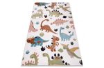 Dětský kusový koberec Fun Dino cream - 280x370 cm