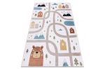 Dětský kusový koberec Fun Polar cream - 180x270 cm
