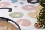 Dětský kusový koberec Fun Spots cream - 140x190 cm