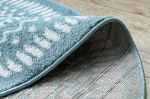 Kusový koberec Napkin blue kruh - 200x200 (průměr) kruh cm