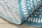 Kusový koberec Napkin blue kruh - 200x200 (průměr) kruh cm