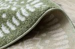 Kusový koberec Napkin green kruh - 100x100 (průměr) kruh cm