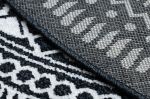 Kusový koberec Napkin black kruh - 200x200 (průměr) kruh cm