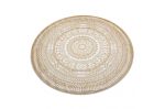Kusový koberec Napkin gold kruh - 200x200 (průměr) kruh cm